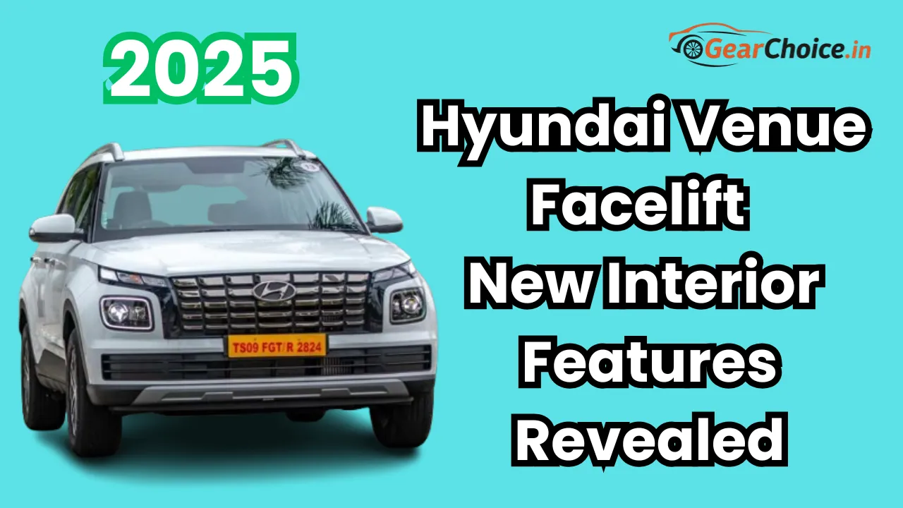 Hyundai Venue Facelift Spied New Interior, Features Revealed