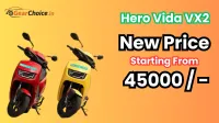 Hero Vida VX2 Price Slashed Now Starts at ₹44,990