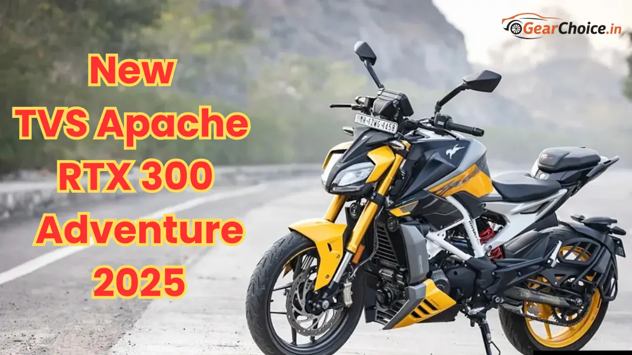 New TVS Apache RTX 300 Adventure 2025
