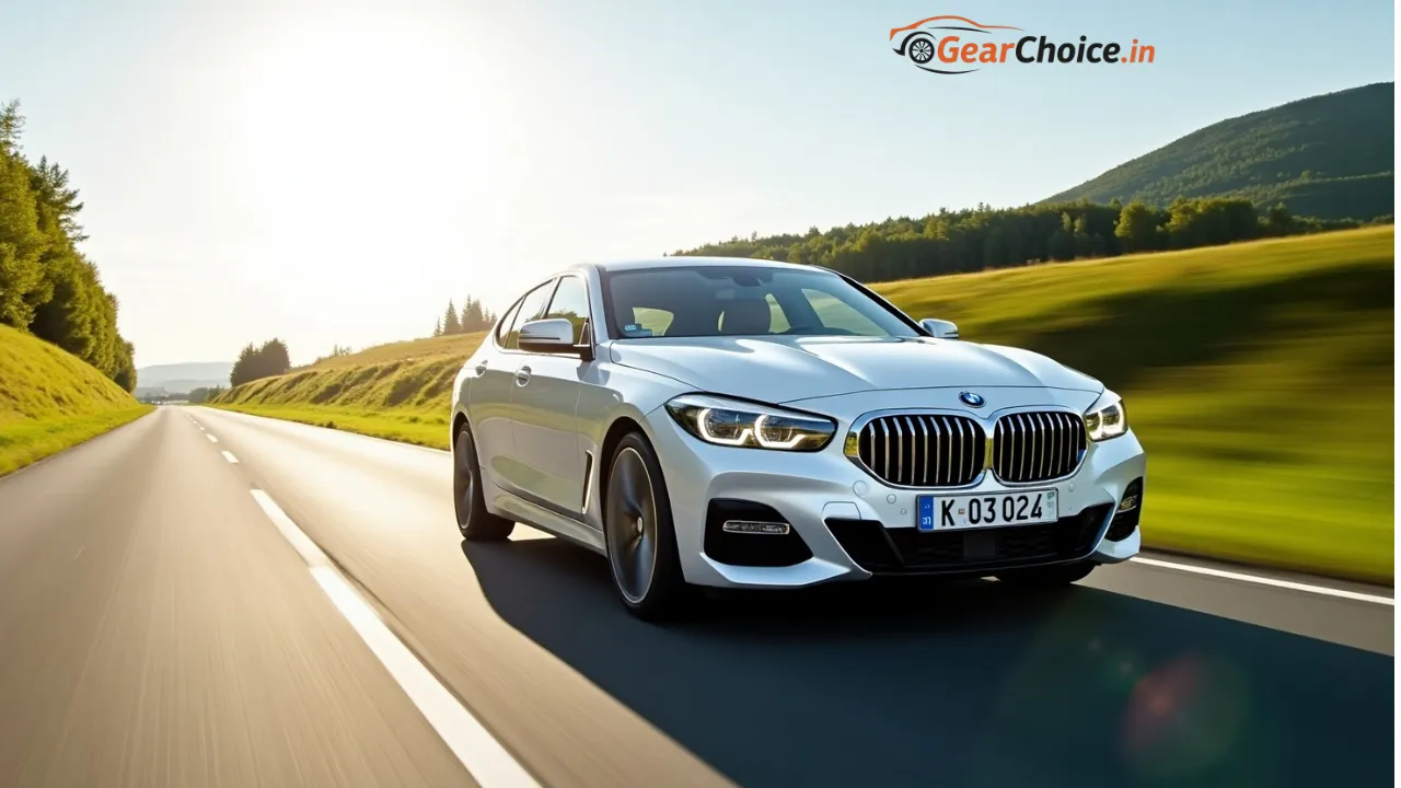 BMW luxury sedan India