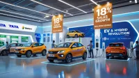 Hybrid and Electric Car Sales Rise in India FY25 Report