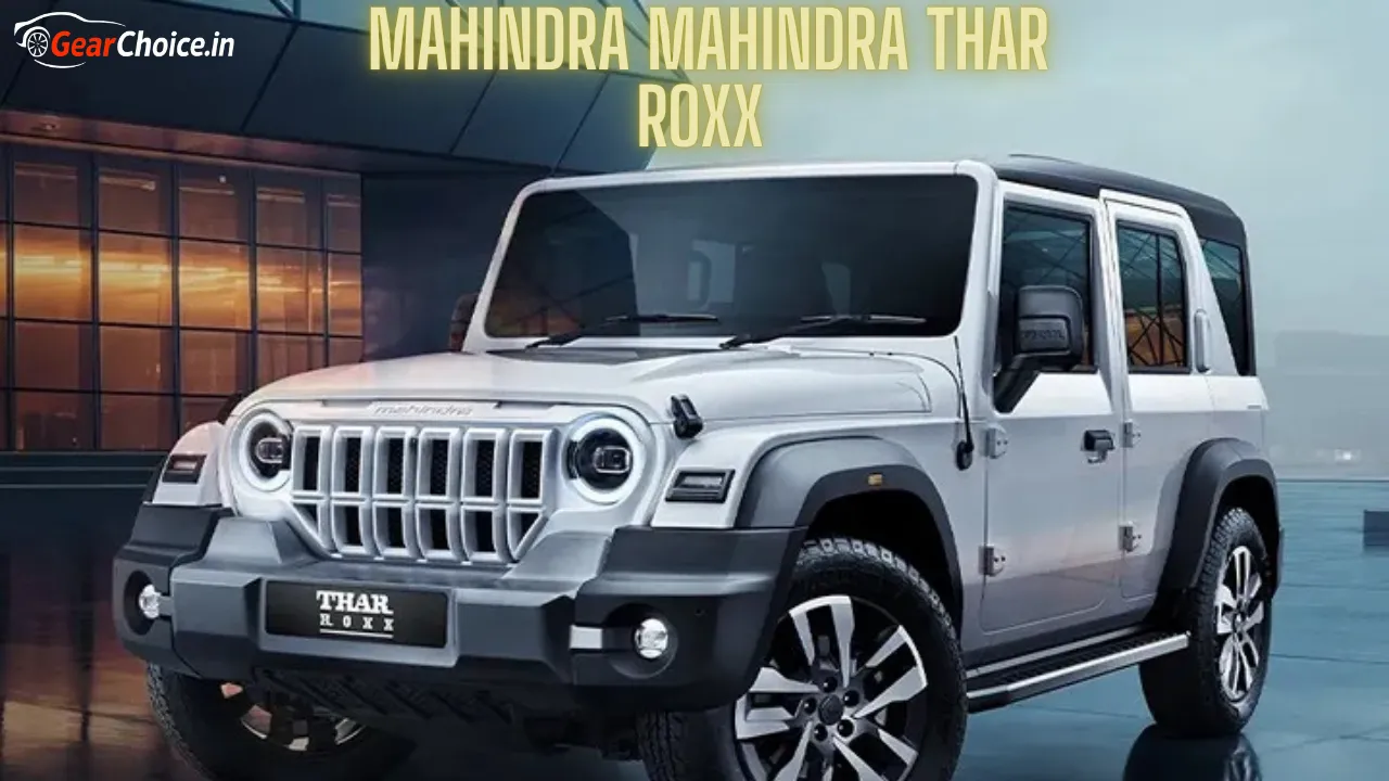 Mahindra Thar Roxx A New Era of Tough Meets Tech