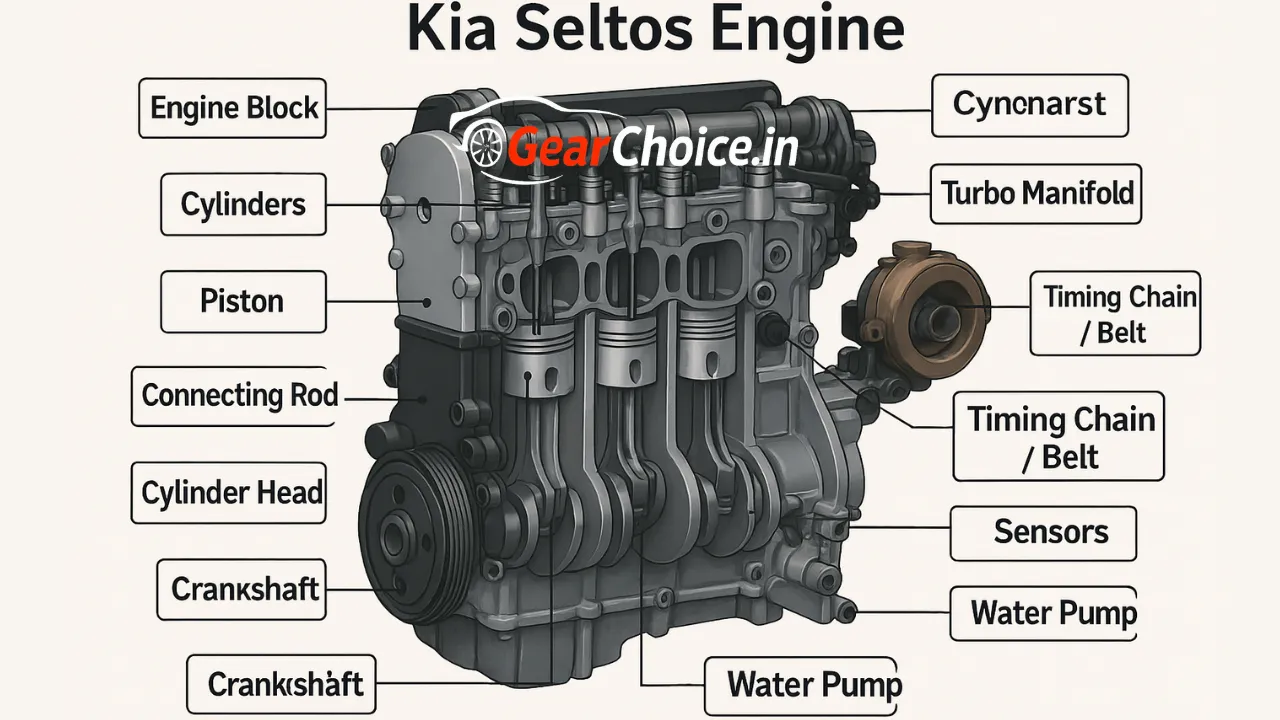 Kia Seltos Engine – Complete Information About Each Part