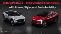 Mahindra BE.06 – The Futuristic Electric SUV with Power, Style, and Sustainability