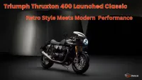 Triumph Thruxton 400 Launched: Classic Retro Style Meets Modern Performance
