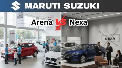 Maruti Suzuki Arena vs NEXA Showroom Guide: Which One Fits You Better?