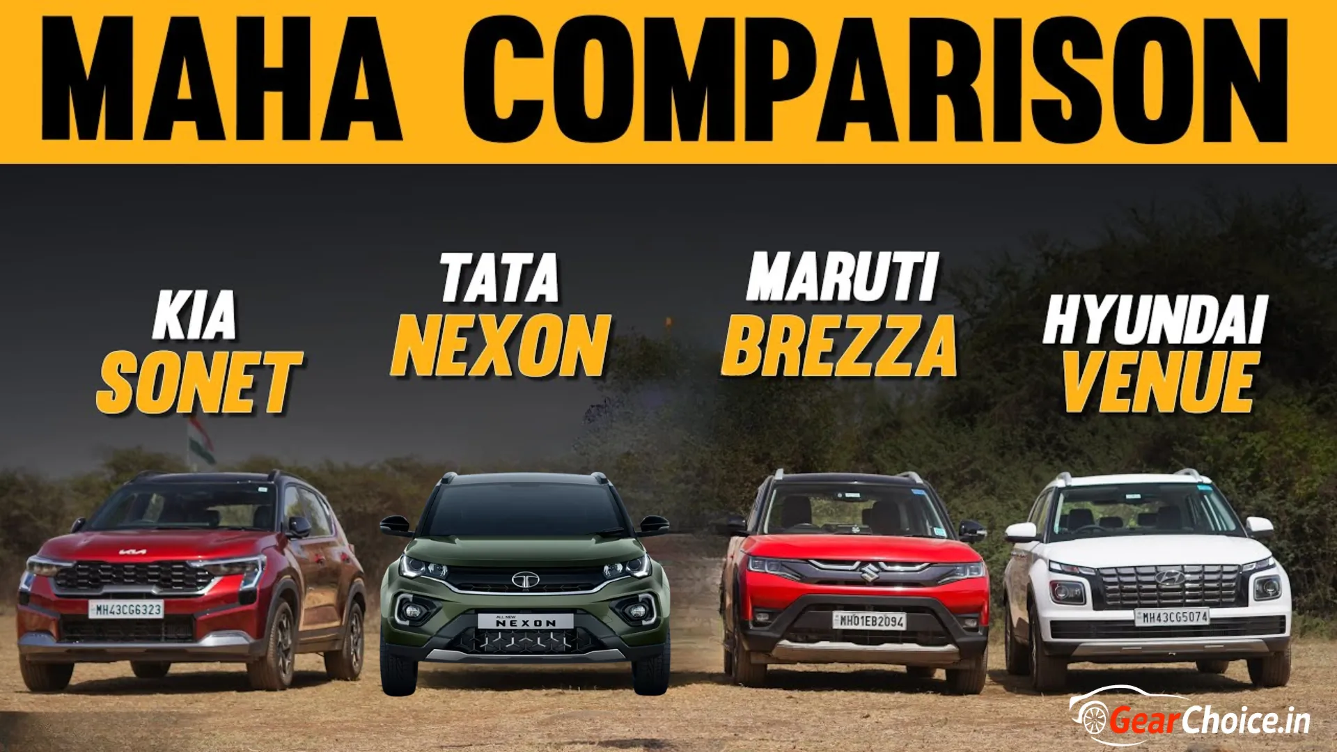 Brezza vs Nexon vs Sonet vs Venue 2025 Review  Best SUV Choice Explained