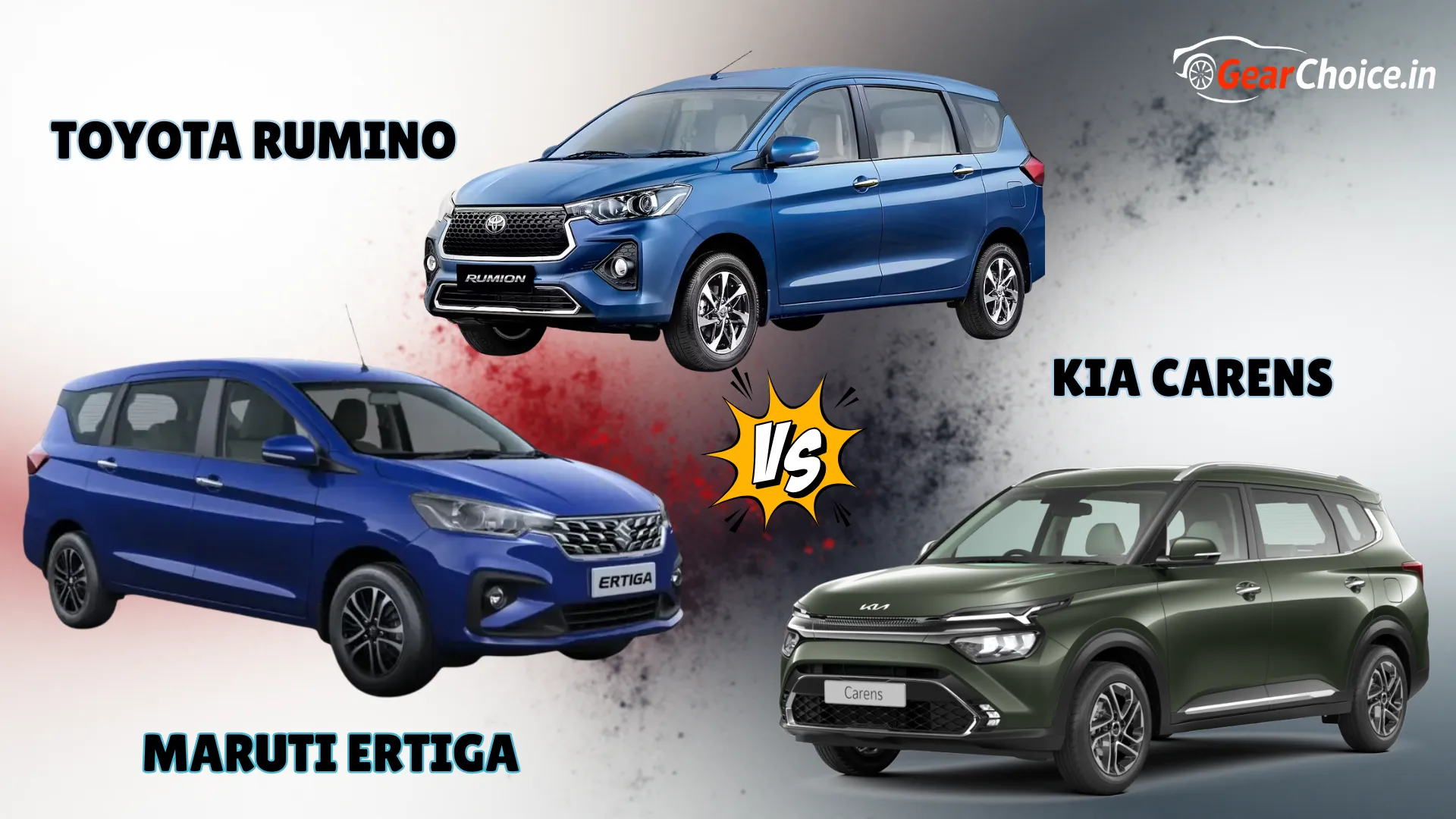 Ertiga vs Carens vs Rumion 2025 Review Honest MPV Family Comparison