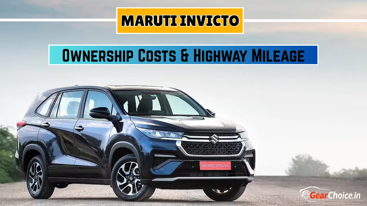 Maruti Invicto Ownership Costs & Highway Mileage 2025 Review: Real Life Tested