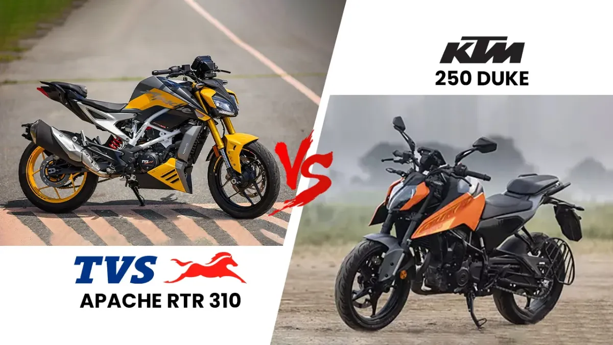 KTM 250 Duke vs TVS Apache RTR 310 — Real Street Battle Explained