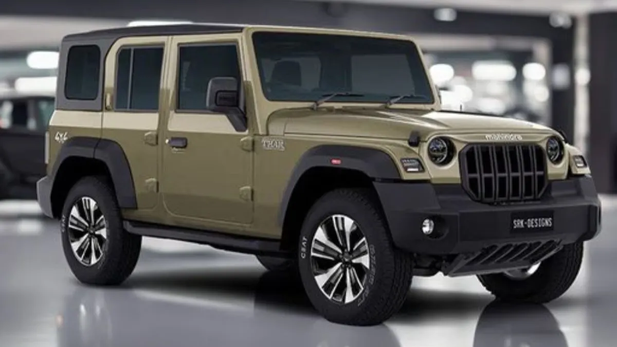New Mahindra Thar 5-Door Set for Early 2025 Launch: More Space, More Power, More Style!