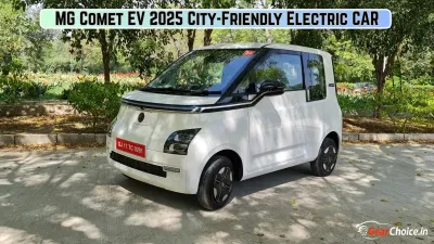 MG Comet EV 2025 Review – Small Electric Car Built for Smart City Life