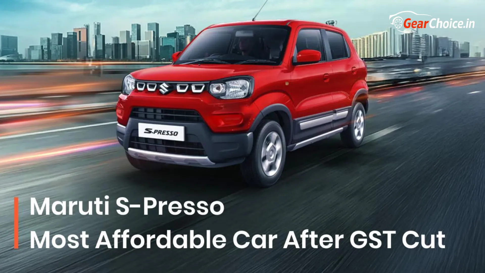 Maruti S-Presso Price & Variants 2025 – Smart Car with New GST Savings
