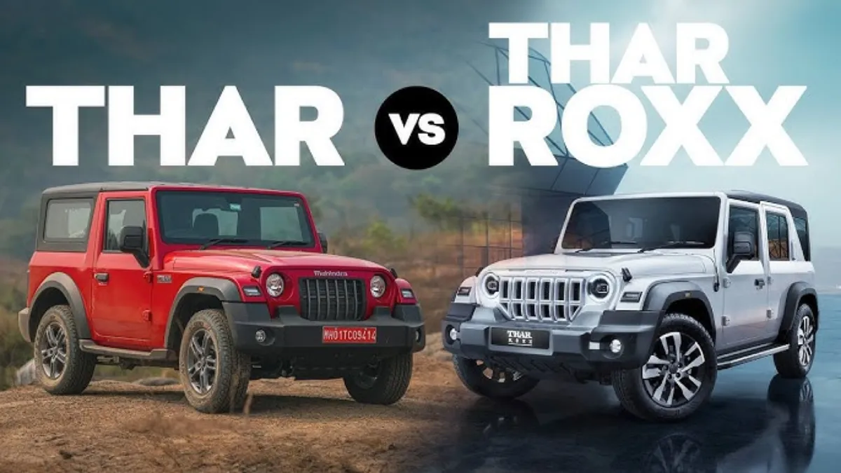 Mahindra Thar vs Mahindra Thar Roxx 2025 Review – Which SUV Wins Heart