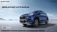 Grand Vitara 3-Row Review  Space, Features, Engine and Family Comfort SUV