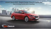 Skoda Slavia 2025 Review – Elegant, Powerful, and Safe Sedan for Everyday Drives