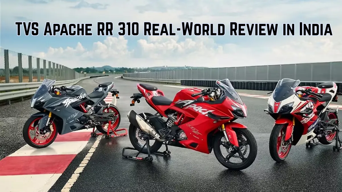 TVS Apache RR 310 Review That Feels Powerful, Sharp, and Easy to Ride