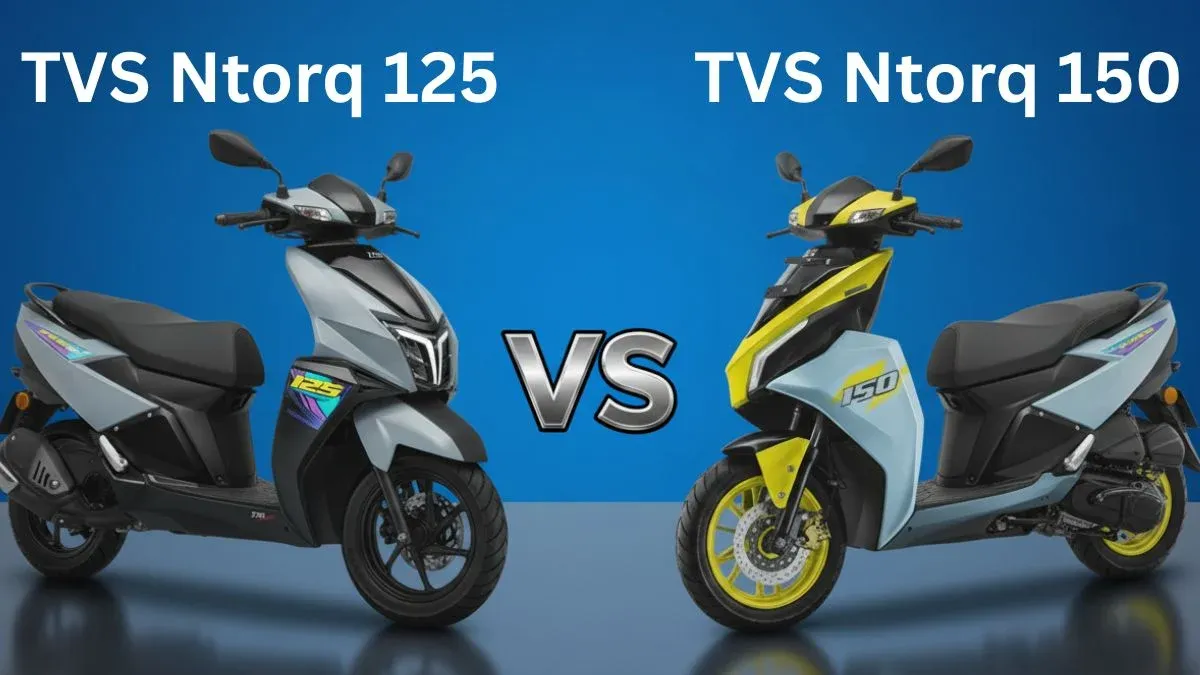 TVS Ntorq 125 vs TVS Ntorq 150 full comparison for real riders