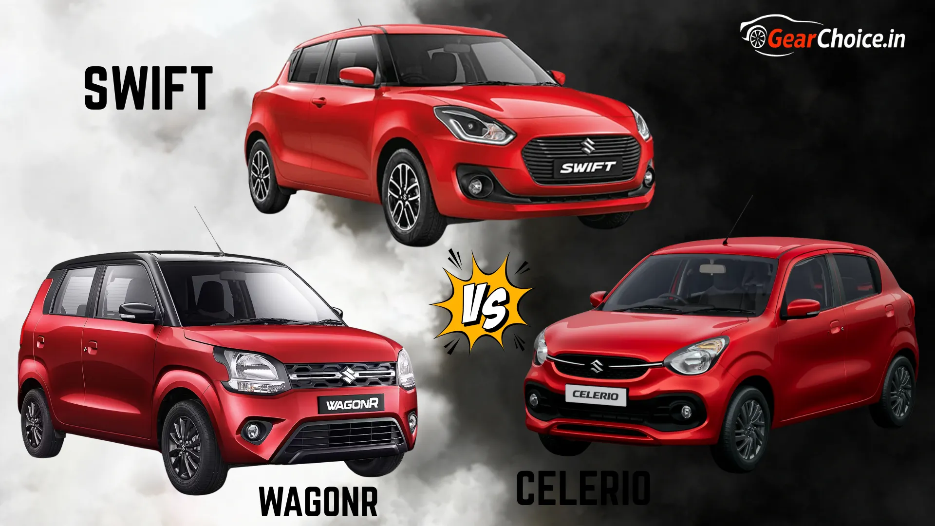 Wagon R vs Celerio vs Swift 2025 Choosing Indias Perfect Family Car