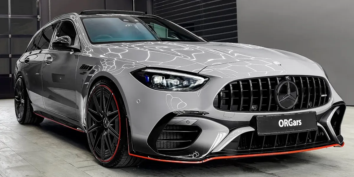 Mercedes AMG C63 S E Performance The Ultimate Muscle Meets Hybrid Thrill