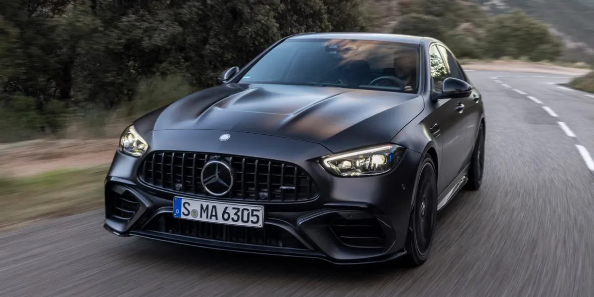 Mercedes AMG C63 S E Performance The Ultimate Muscle Meets Hybrid Thrill
