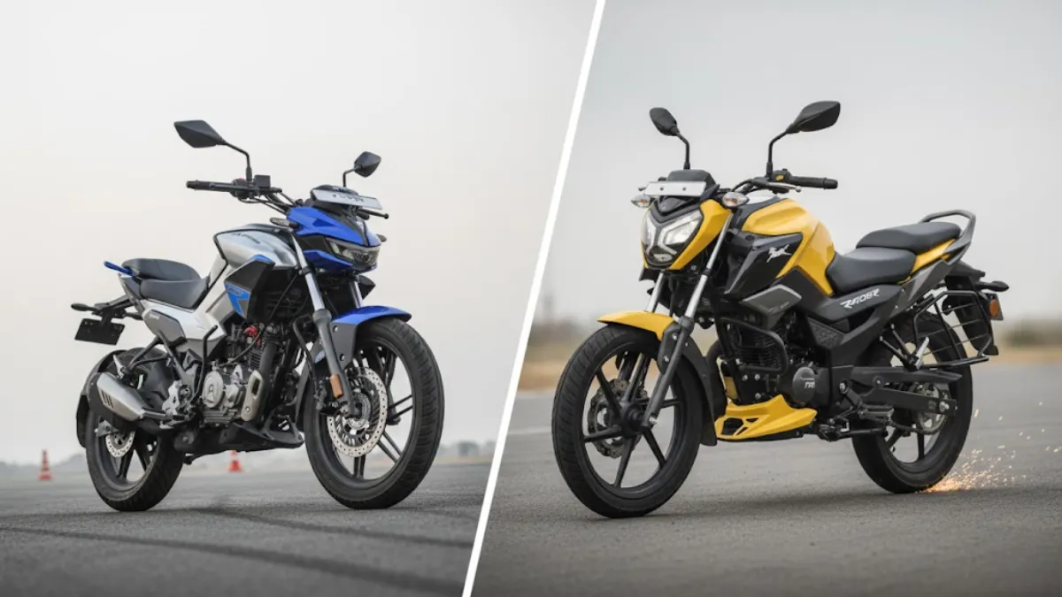 Hero Xtreme 125R vs TVS Raider Street Warriors Face-Off!