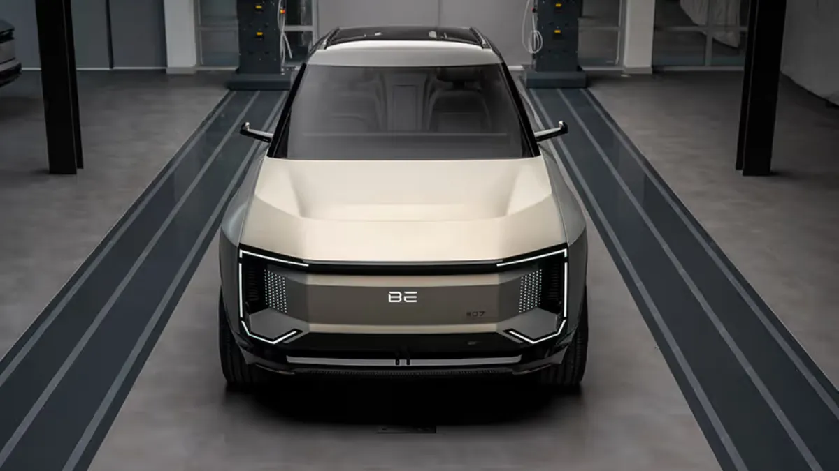 Mahindra BE.07 Electric SUV The Bold, Beautiful & Slightly Risky Future of Mahindras EV Dream