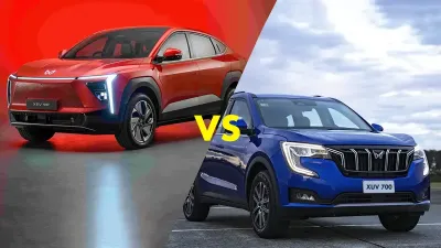 Mahindra XUV.e8 vs XUV700 Full Comparison of EV and Petrol SUV 2025