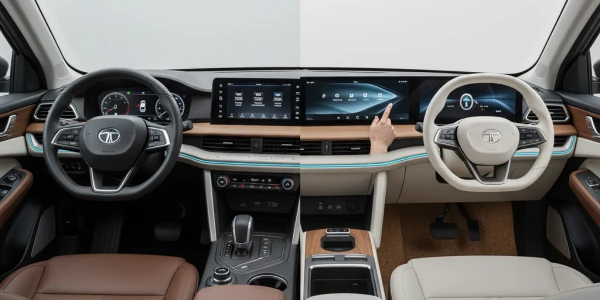 Tata Harrier vs Tata Sierra Battle of Style, Power, and Road Presence