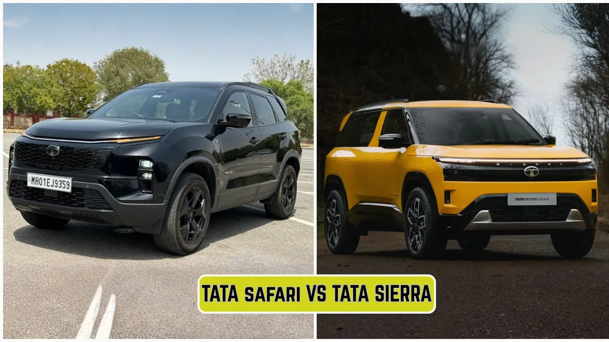 Tata Sierra vs Tata Safari Insider Take on Style, Comfort, and Real-World Performance