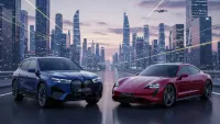 BMW iX 2025 vs Porsche Taycan The Battle of Electric Speed and Emotion