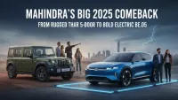 Mahindras Big 2025 Comeback: From Rugged Thar 5-Door to Bold Electric BE.05 The Future Is Roaring