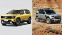 Tata Sierra 2025 vs Land Rover Defender The Battle of Style, Substance, and Street Presence