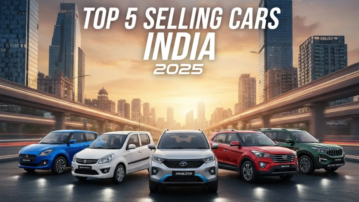 Indias Top 5 Selling Cars of 2025 Insiders Take on Whos Leading the Market