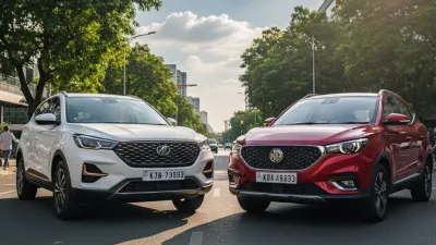 Mahindra XUV400 vs MG ZS EV The Real Battle of Electric SUVs in India