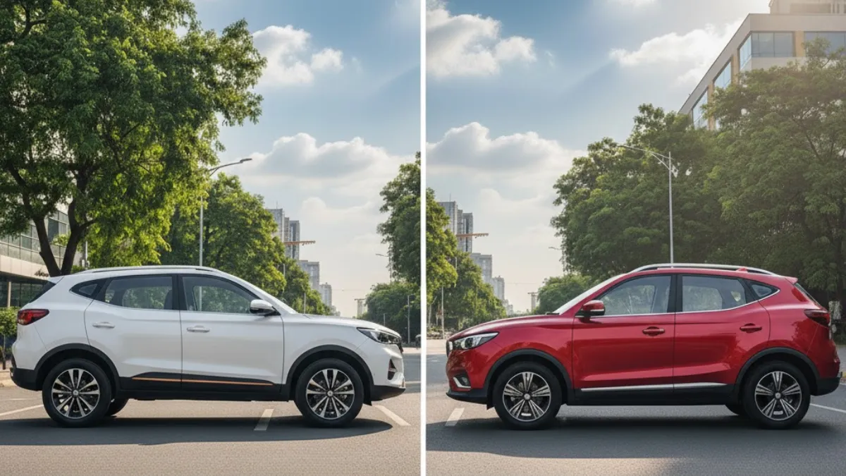 Mahindra XUV400 vs MG ZS EV The Real Battle of Electric SUVs in India