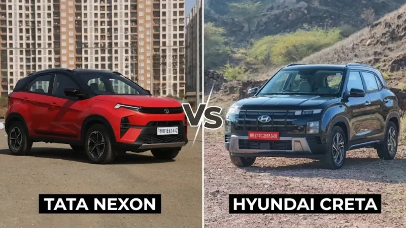 Creta vs. Nexon: Mid-SUV Battle for 2025