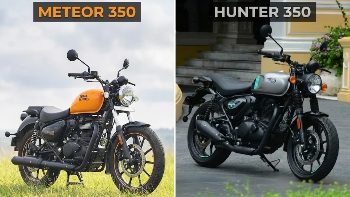 Same Engine, Two Personalities Why the Meteor 350 Feels Calm While the Hunter 350 Feels Nervous