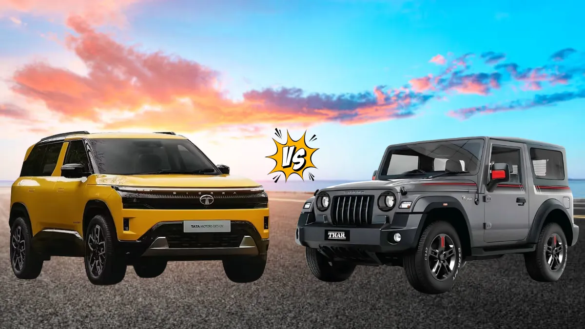 Tata Sierra vs Mahindra Thar Which Beast Should You Really Buy?