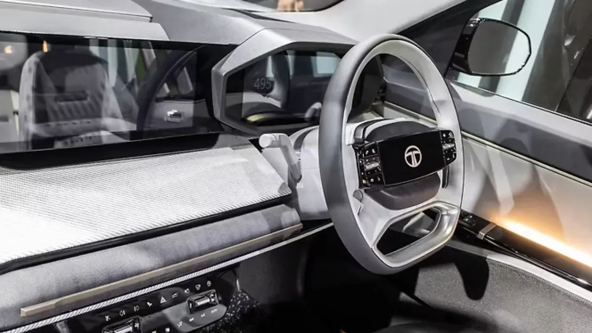 tata sierra dashboard view image