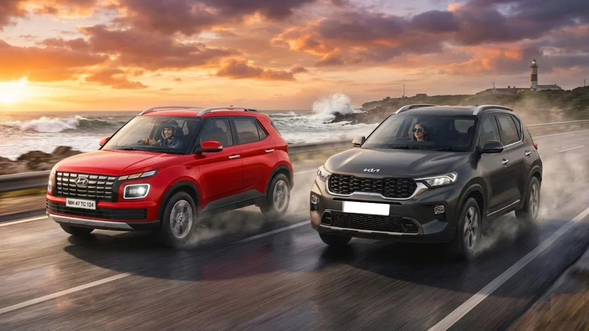 Hyundai Venue vs Kia Sonet Same Car on Paper, Very Different on Indian Roads