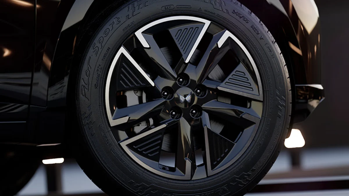 mahindra xuv 7xo wheel closeup