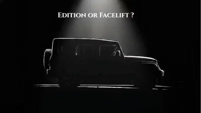 New Mahindra Thar Roxx Teased Special Edition or Mild Facelift?