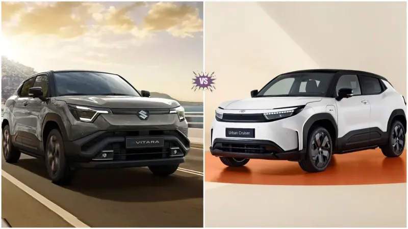 Maruti eVitara vs Urban Cruiser EV Which Electric SUV Will Rule Indian Roads?