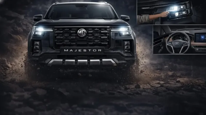 MG Majestor Teaser Out: Launch on 12 Feb