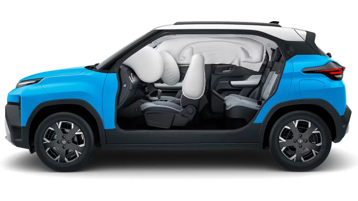 new tata punch airbag close up