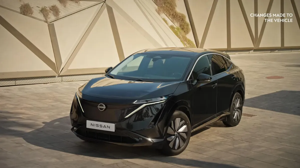 Nissan Unveils Solar-Powered Ariya EV Concept