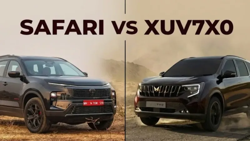 Tata Safari Petrol vs Mahindra XUV 7XO Which SUV Deserves Your Money?