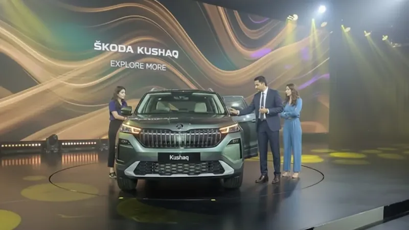 Skoda Unveils Refreshed Kushaq SUV
