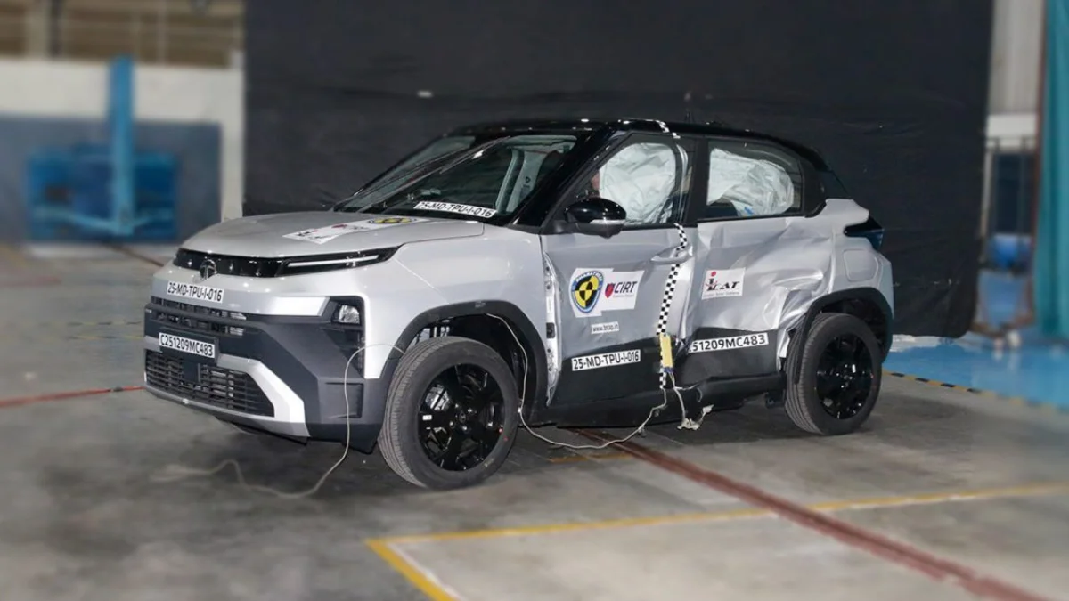 2026 Tata Punch Facelift Achieves 5 Stars in Bharat NCAP Safety Tests